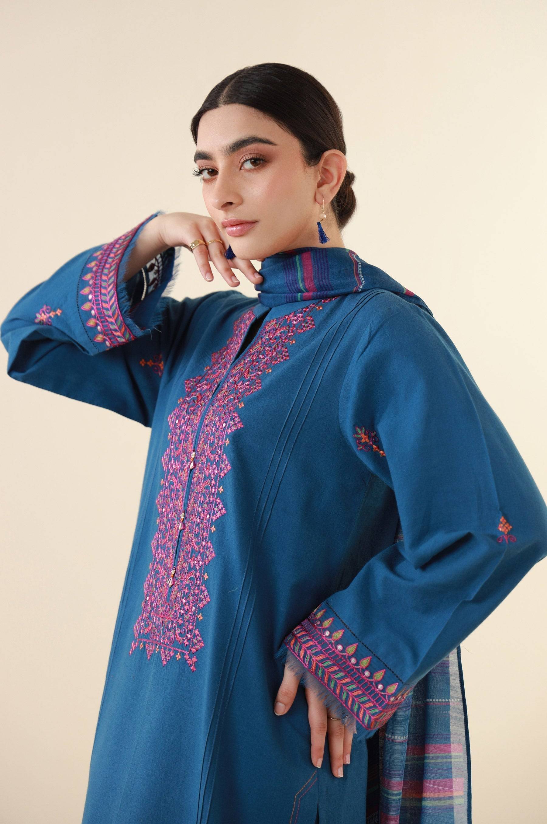 Zeen | Summer Collection 24 | 34201 - Pakistani Designer Dress - by Zeen | Type: Luxury - 100% Original at Saira Sultan