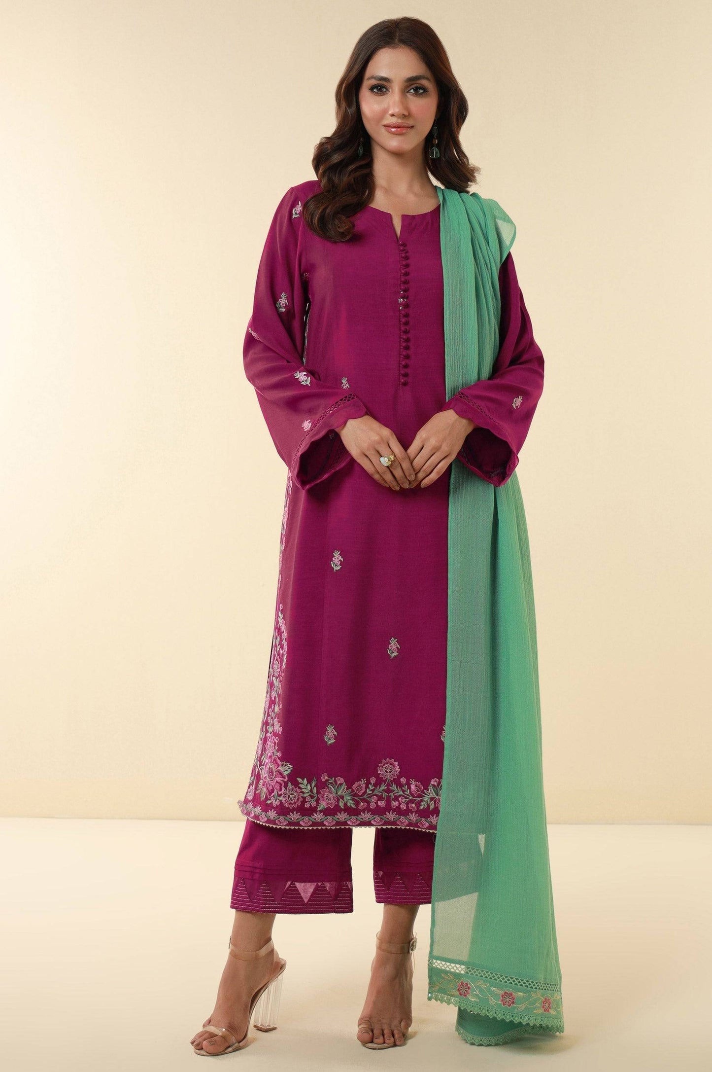 Zeen | Summer Collection 24 | 34203 - Pakistani Designer Dress - by Zeen | Type: Luxury - 100% Original at Saira Sultan