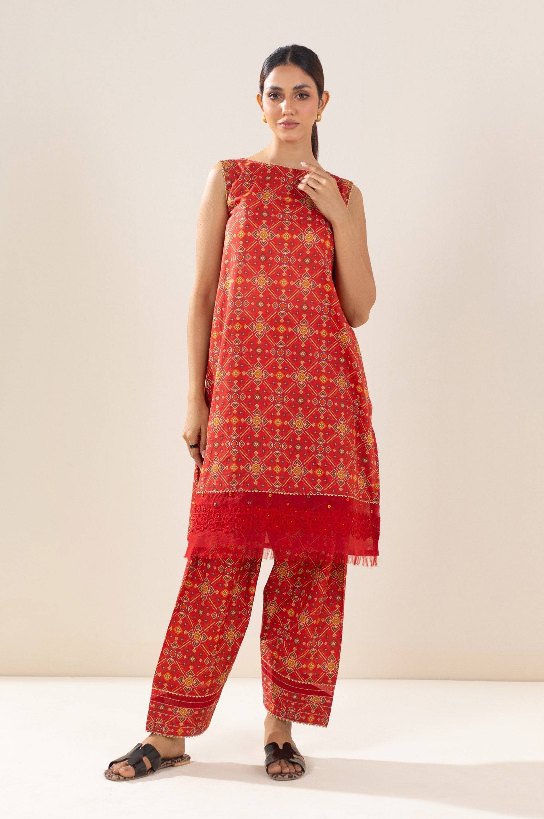 Zeen | Summer Collection 24 | 34213 - Pakistani Designer Dress - by Zeen | Type: Luxury - 100% Original at Saira Sultan