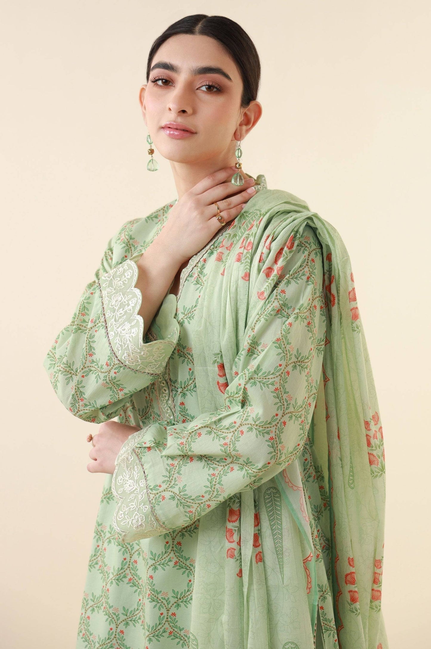 Zeen | Summer Collection 24 | 34217 - Pakistani Designer Dress - by Zeen | Type: Luxury - 100% Original at Saira Sultan