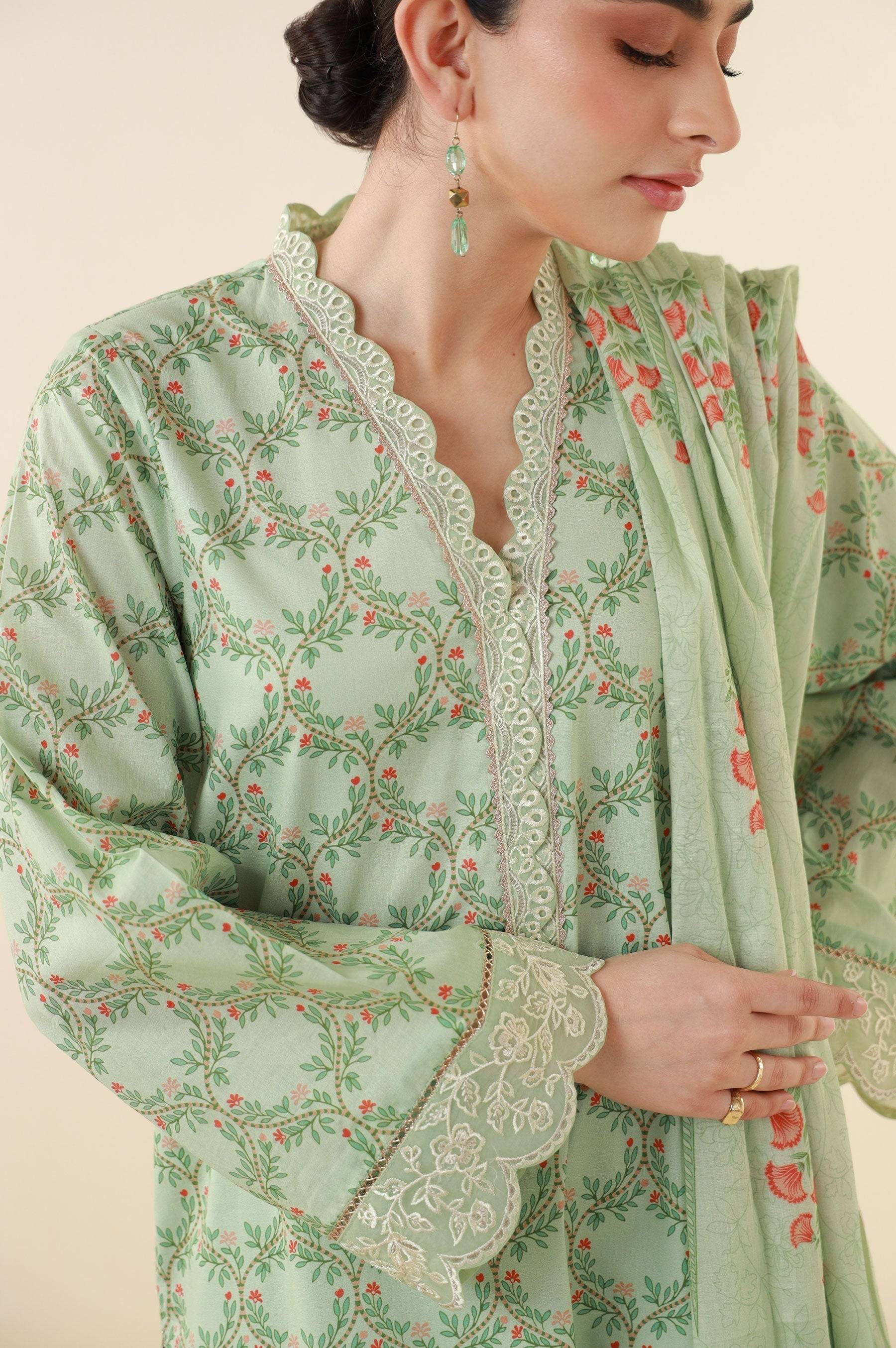 Zeen | Summer Collection 24 | 34217 - Pakistani Designer Dress - by Zeen | Type: Luxury - 100% Original at Saira Sultan