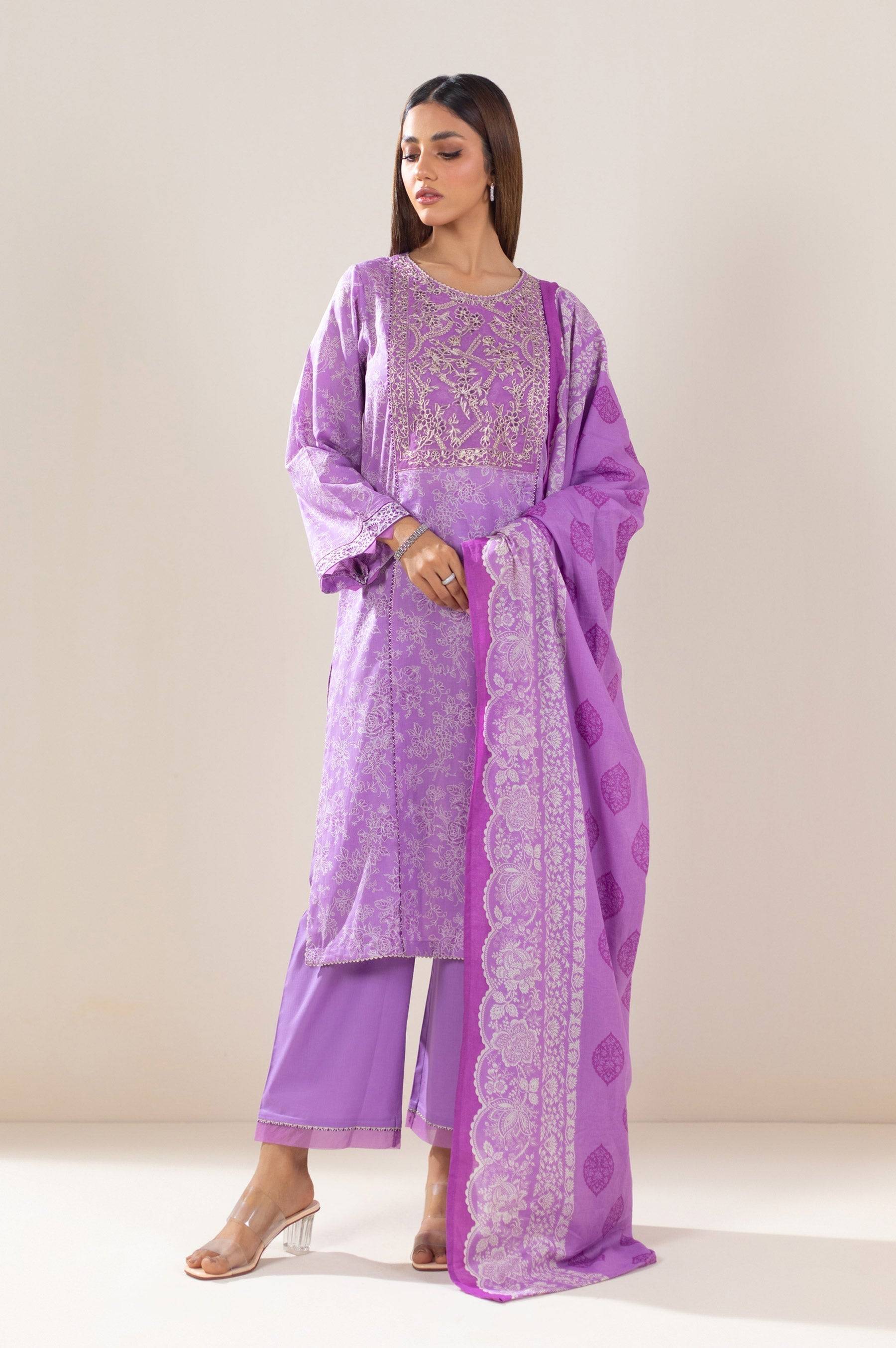 Zeen | Summer Collection 24 | 34220 - Pakistani Designer Dress - by Zeen | Type: Luxury - 100% Original at Saira Sultan