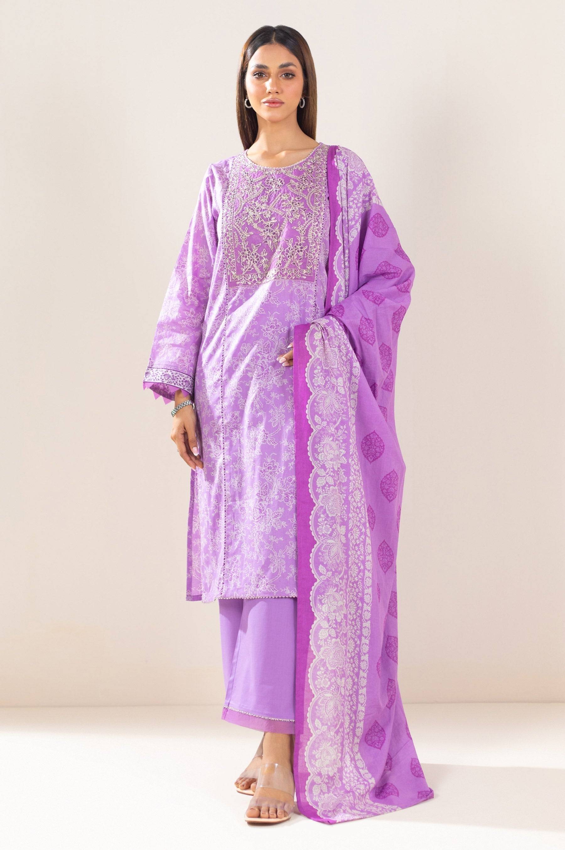 Zeen | Summer Collection 24 | 34220 - Pakistani Designer Dress - by Zeen | Type: Luxury - 100% Original at Saira Sultan