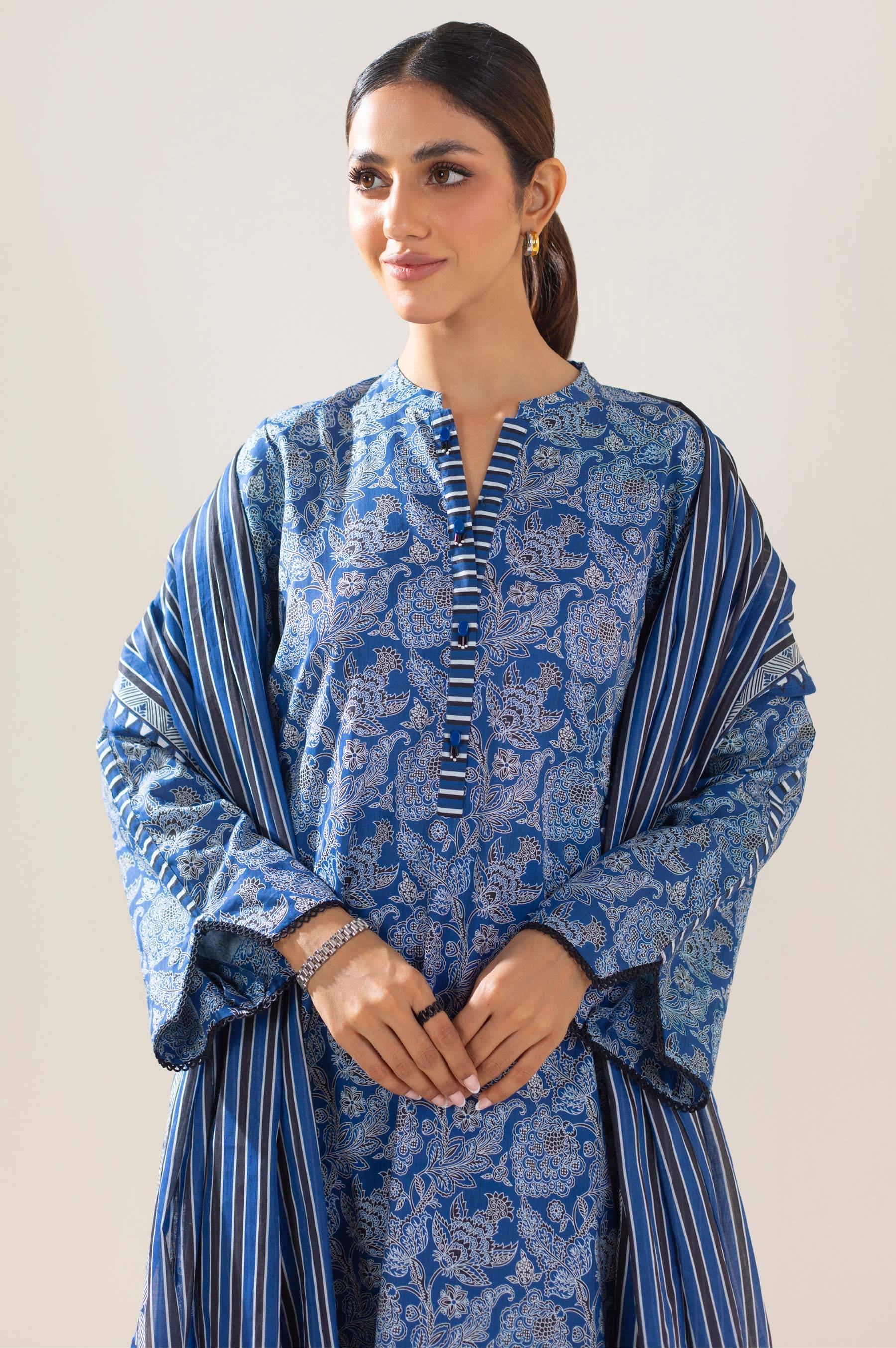 Zeen | Summer Collection 24 | 34230 - Pakistani Designer Dress - by Zeen | Type: Luxury - 100% Original at Saira Sultan