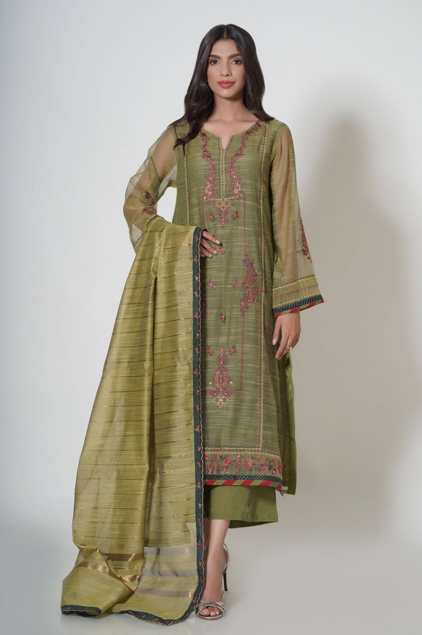 Zeen | Summer Collection 24 | 33210 - Pakistani Designer Dress - by Zeen | Type: Luxury - 100% Original at Saira Sultan