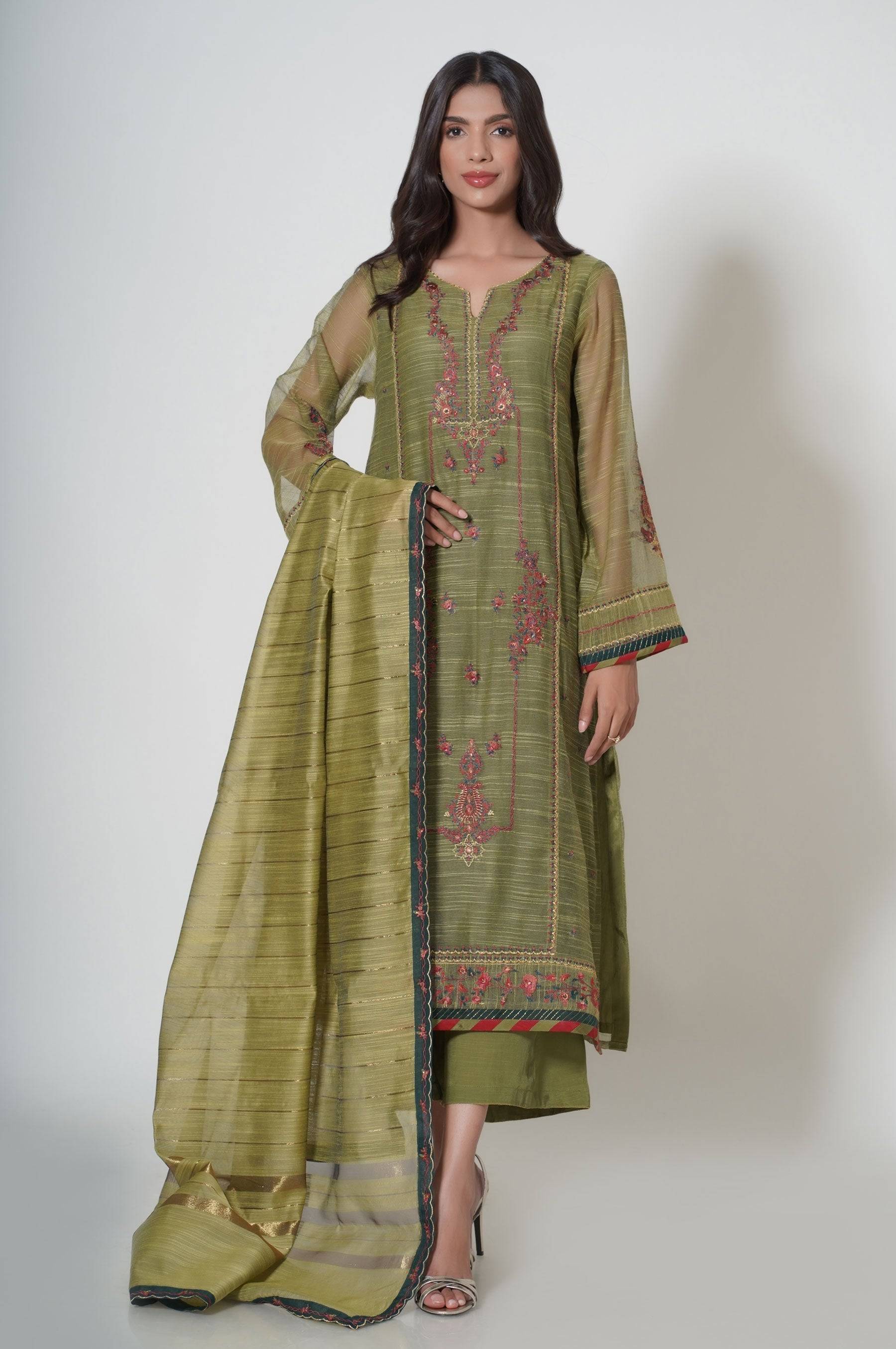 Zeen | Summer Collection 24 | 33210 - Pakistani Designer Dress - by Zeen | Type: Luxury - 100% Original at Saira Sultan