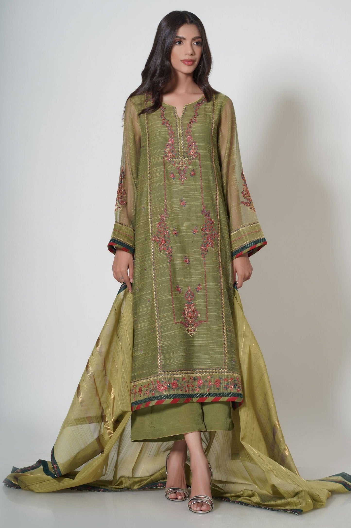 Zeen | Summer Collection 24 | 33210 - Pakistani Designer Dress - by Zeen | Type: Luxury - 100% Original at Saira Sultan