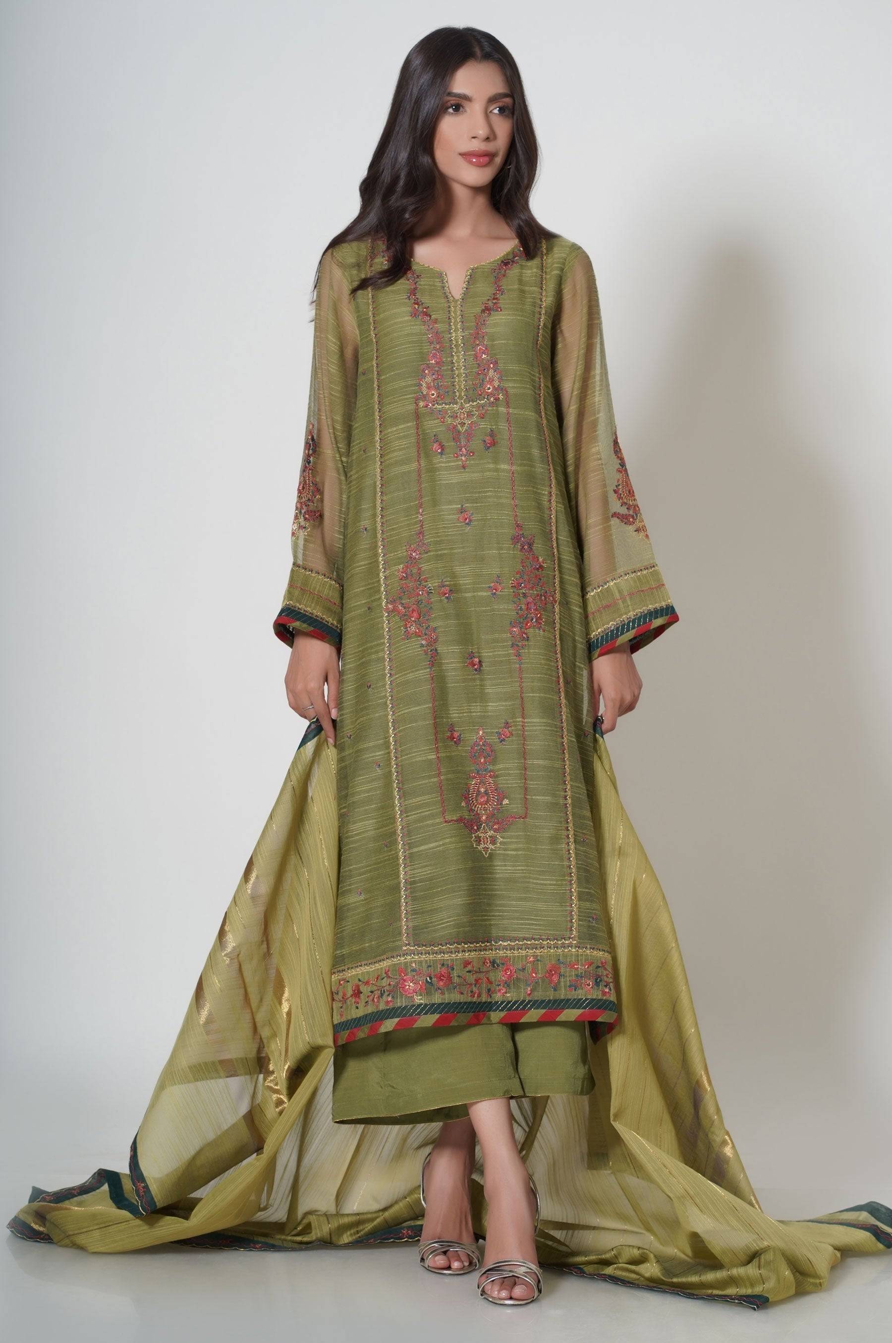Zeen | Summer Collection 24 | 33210 - Pakistani Designer Dress - by Zeen | Type: Luxury - 100% Original at Saira Sultan