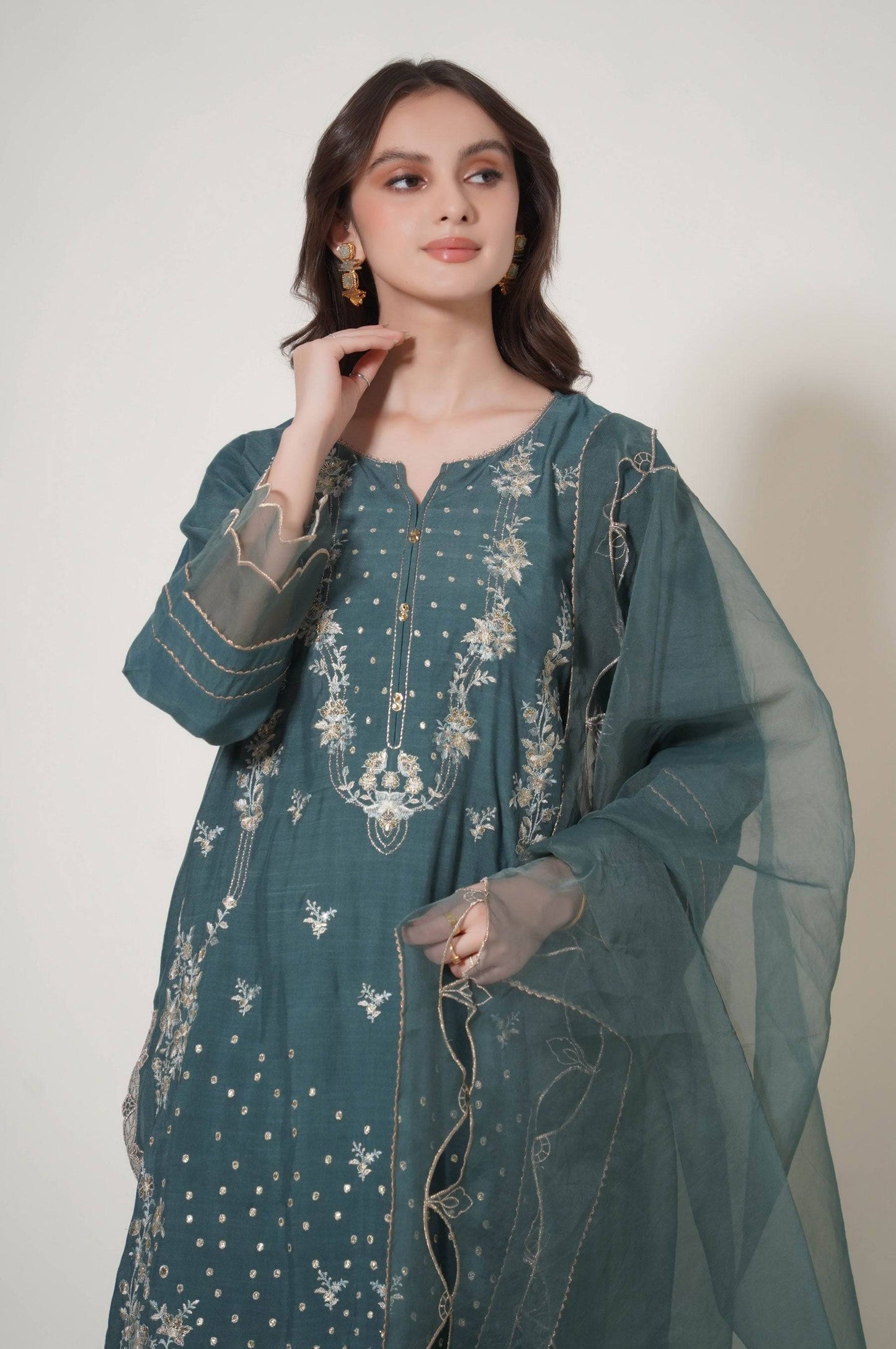 Zeen | Summer Collection 24 | 33238 - Pakistani Designer Dress - by Zeen | Type: Luxury - 100% Original at Saira Sultan