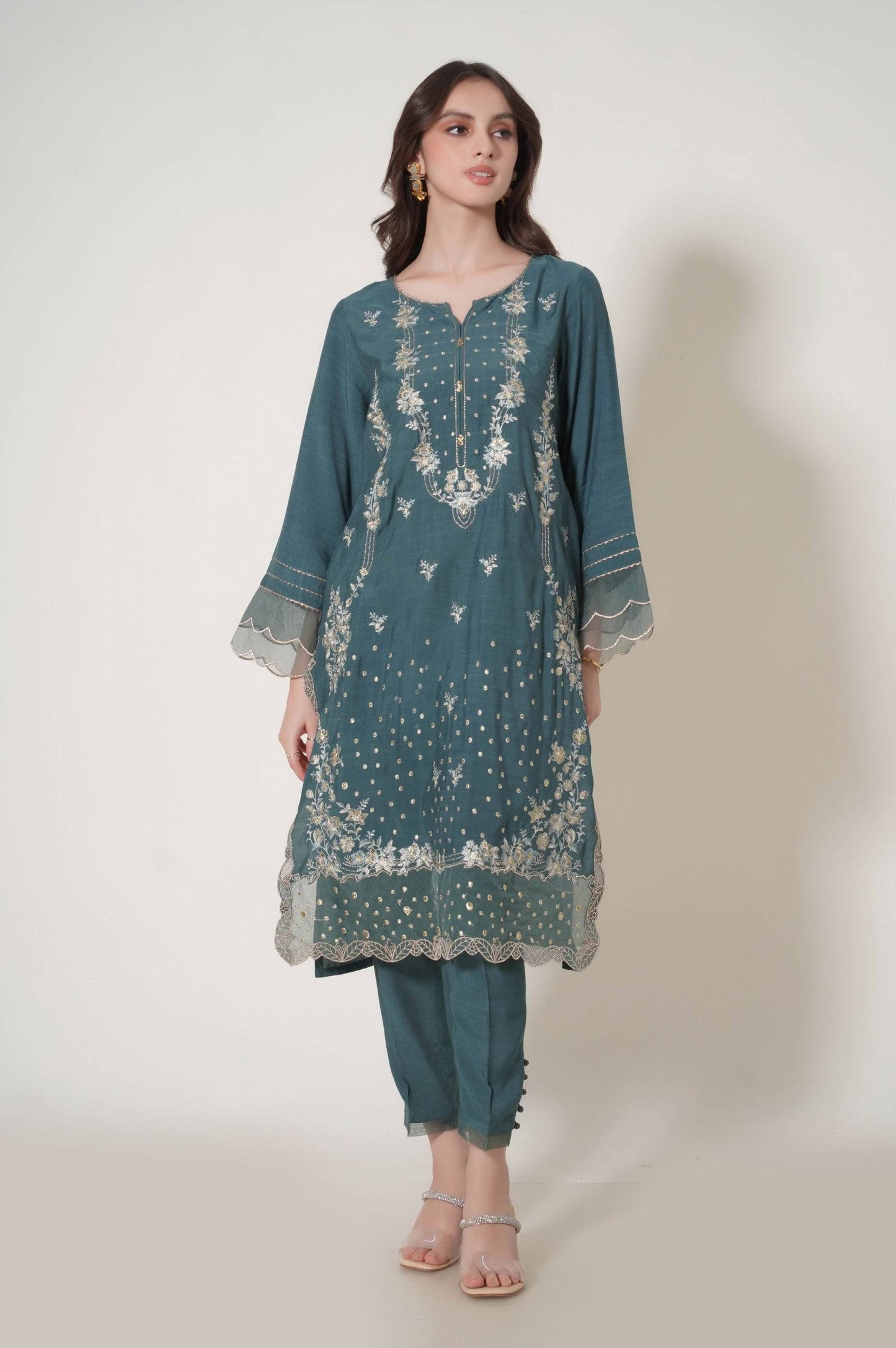 Zeen | Summer Collection 24 | 33238 - Pakistani Designer Dress - by Zeen | Type: Luxury - 100% Original at Saira Sultan