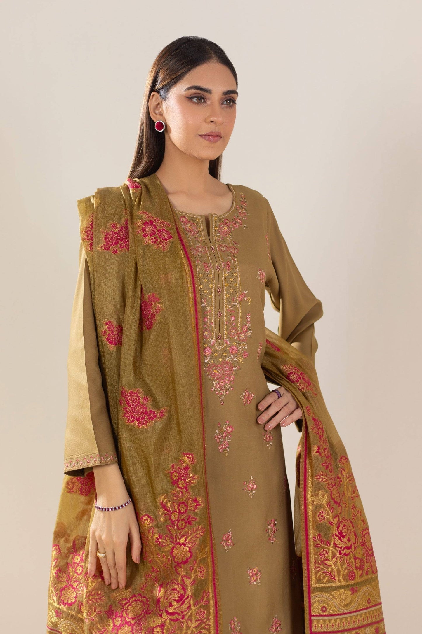 Zeen | Summer Collection 24 | 33241 - Pakistani Designer Dress - by Zeen | Type: Luxury - 100% Original at Saira Sultan