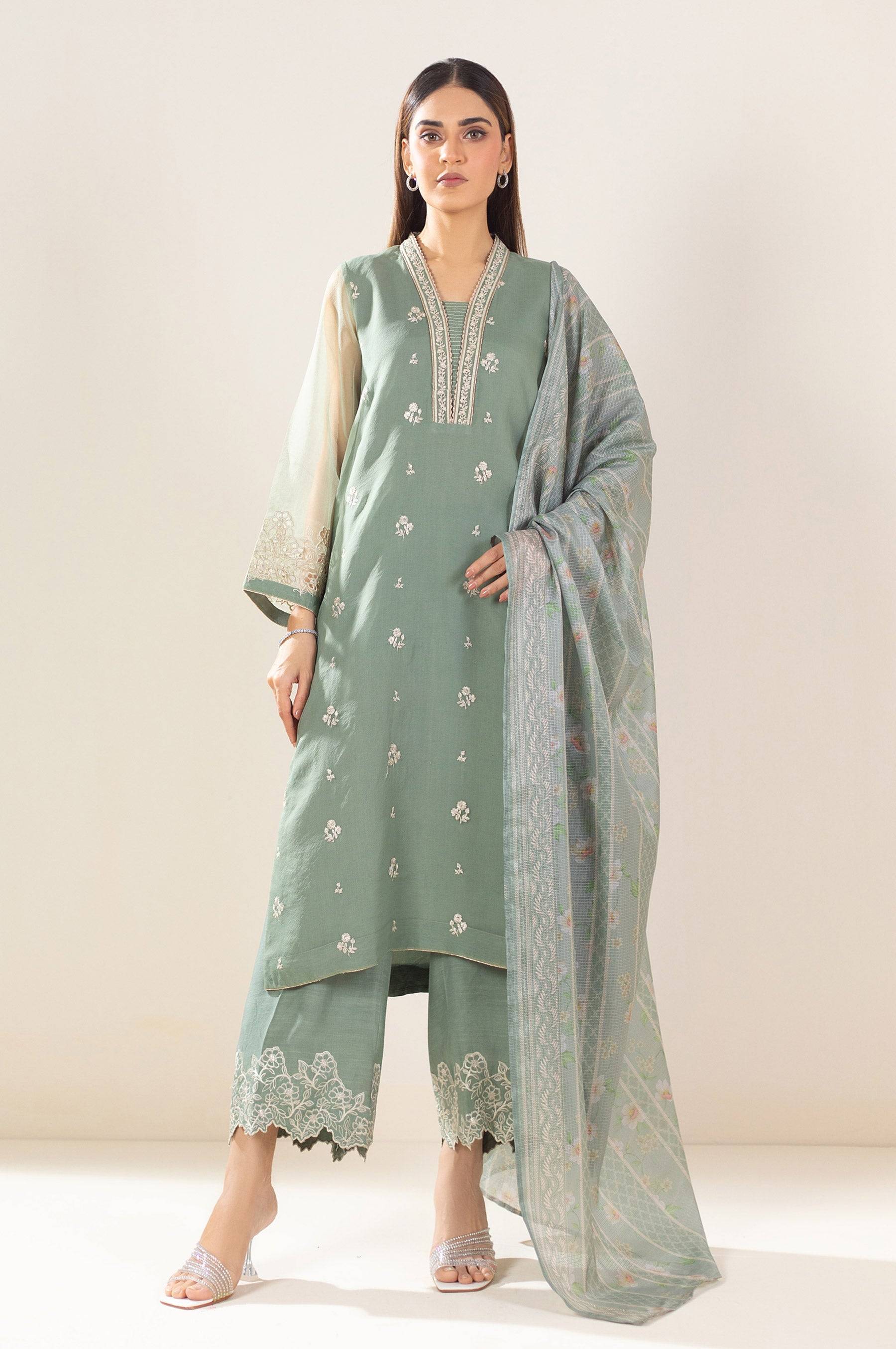 Zeen | Summer Collection 24 | 33242 - Pakistani Designer Dress - by Zeen | Type: Luxury - 100% Original at Saira Sultan
