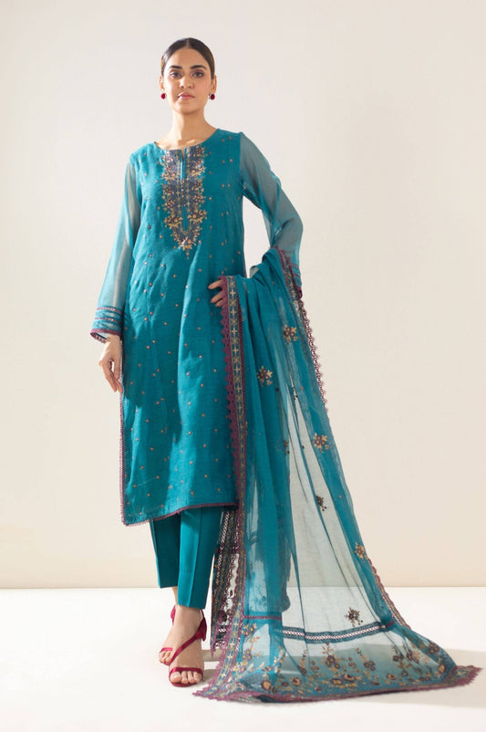 Zeen | Summer Collection 24 | 33248 - Pakistani Designer Dress - by Zeen | Type: Luxury - 100% Original at Saira Sultan