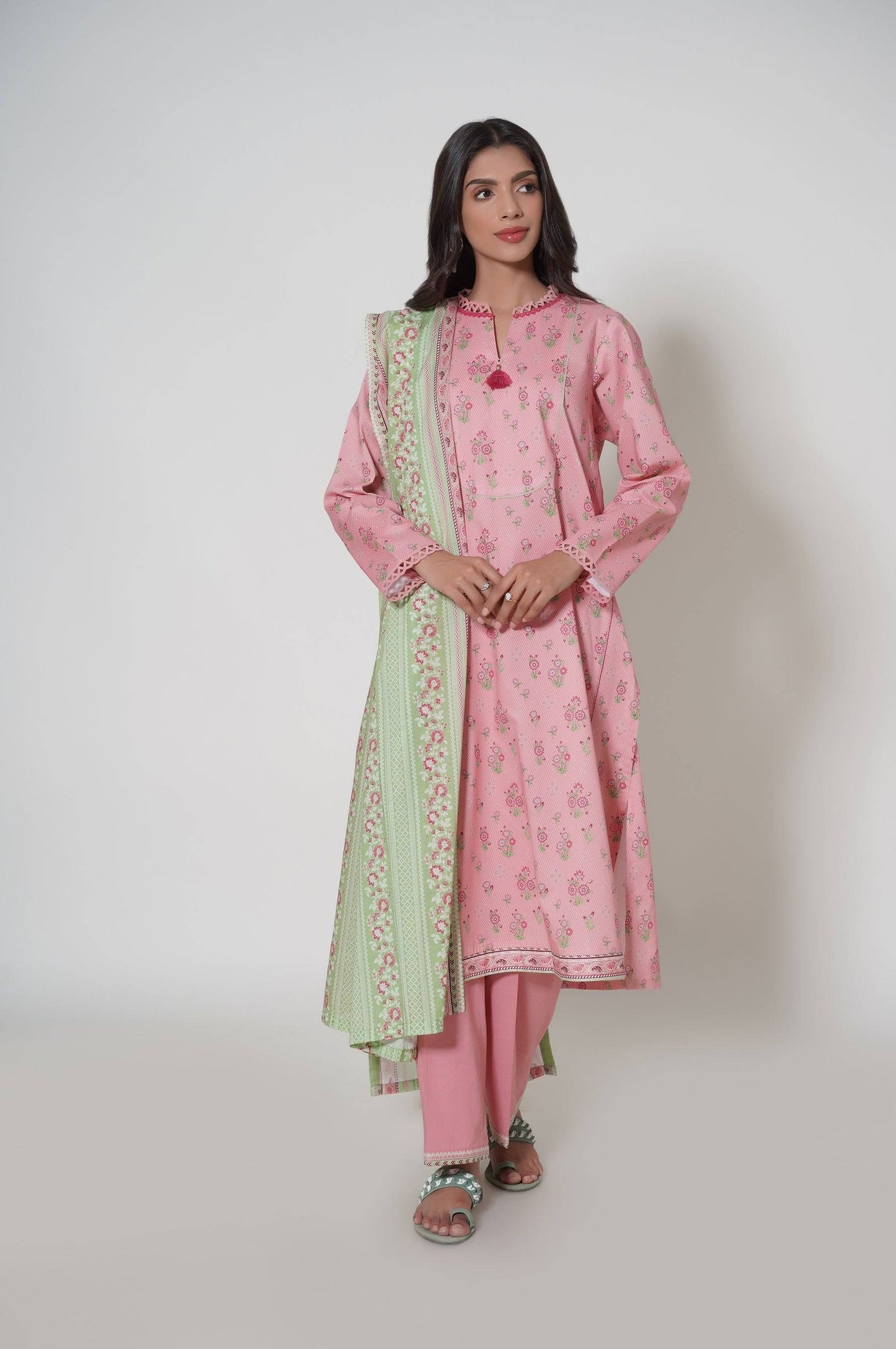 Zeen | Summer Collection 24 | 33626 - Pakistani Designer Dress - by Zeen | Type: Luxury - 100% Original at Saira Sultan