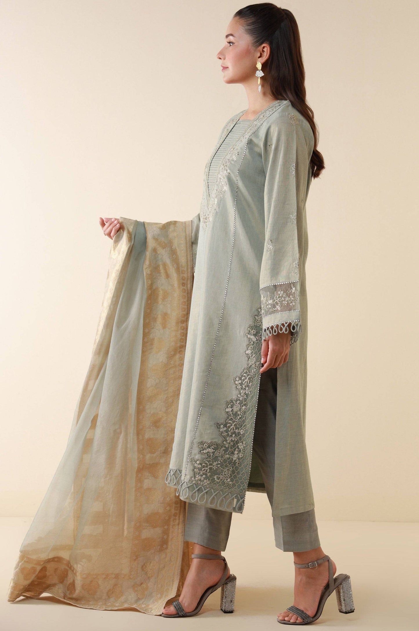 Zeen | Summer Collection 24 | 34111 - Pakistani Designer Dress - by Zeen | Type: Luxury - 100% Original at Saira Sultan