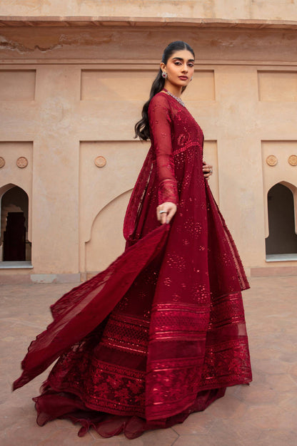 Zeen | Azalea Collection | Merlot - Pakistani Designer Dress - by Zeen | Type: Formal - 100% Original at Saira Sultan